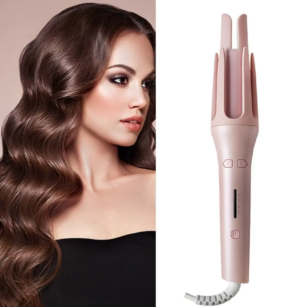 Anti-Scald Automatic Hair Curler 32MM Rotating Curling Iron Non Damaging Hair Adjustable Gear Hair Curling Machine Women