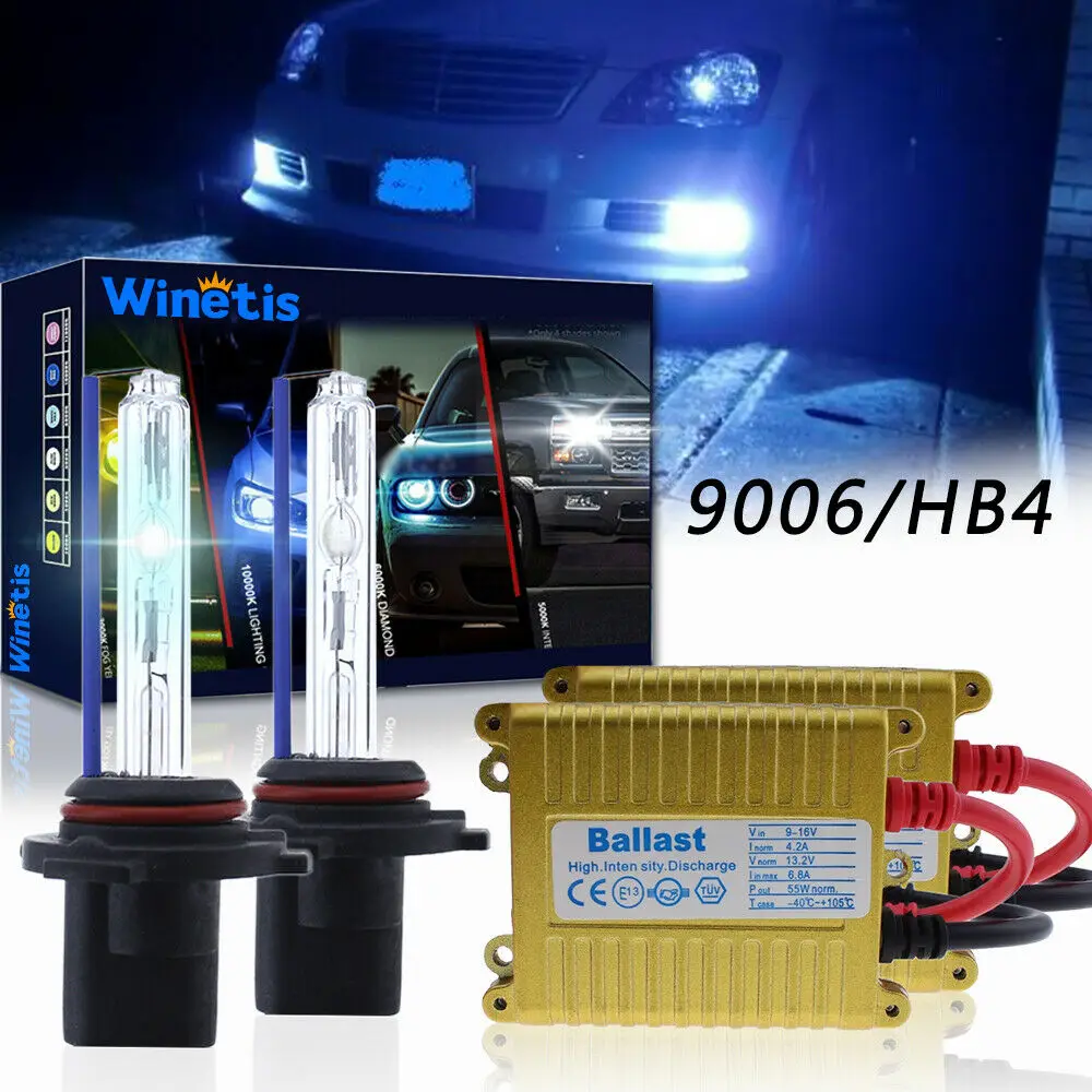 55W 9006 Hb4 Hid Fog Light Bulb Blue For Lexus Ls430 Ls460