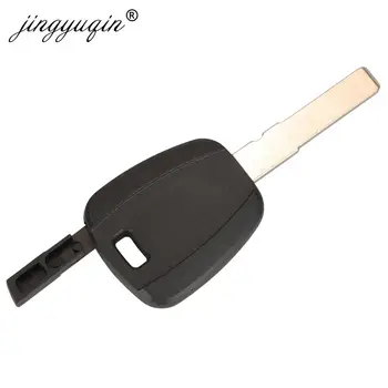 Keyforkess 10 pz per Fiat Key Shell nero vuoto per Fiat 500 Ducato Transponder chiave Uncut SIP22 /GT10/GT15R sostituzione lama - Jingyuqin 10 pz per Fiat Key Shell nero vuoto per Fiat 500 Ducato Transponder chiave