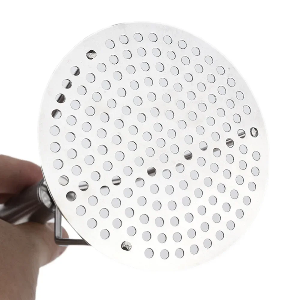 Description Picture 4 of itemStainless Steel Potato Masher Crush Vegetable Fruit Press Maker Vegetable Masher  Kitchen Tool Gadget Kitchen Accessories