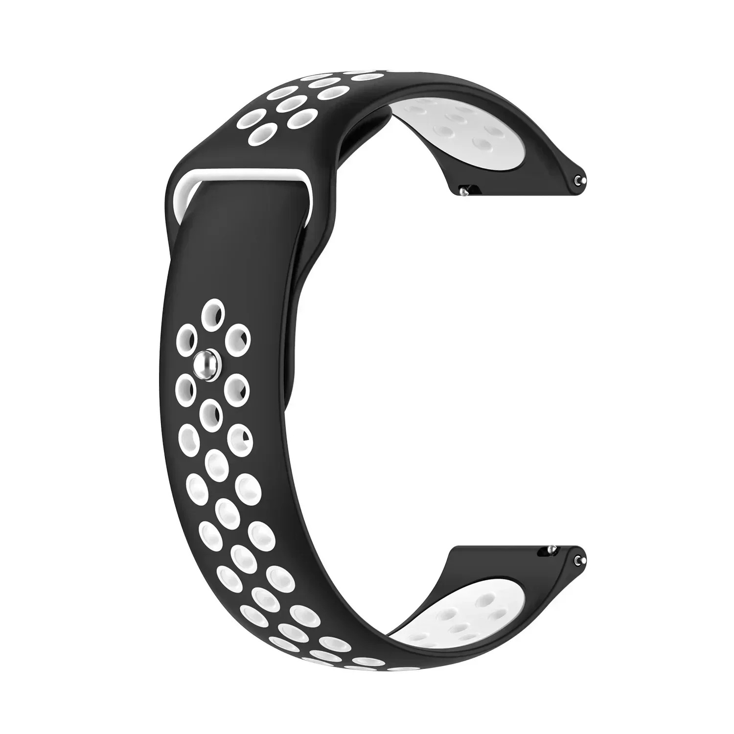 Breathable Sports Silicone Strap - Versatile 20mm/22mm Wristband