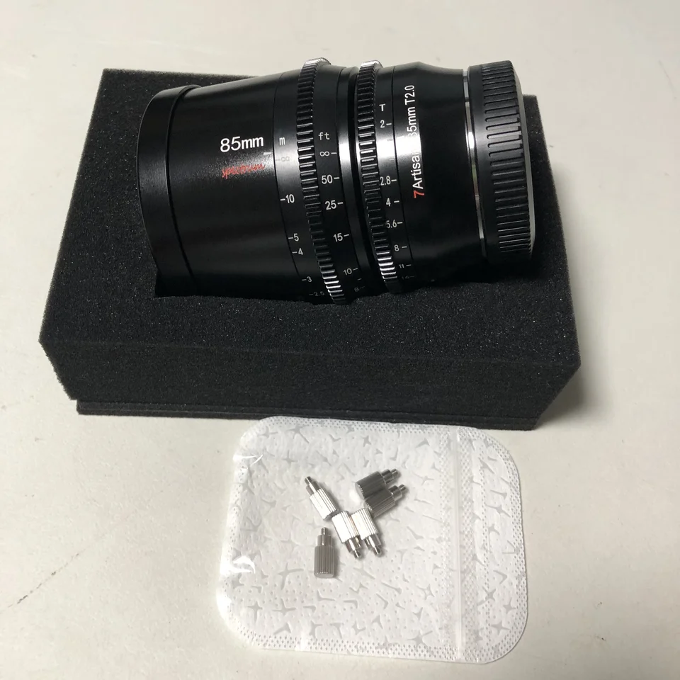 7artisans 7 artisans 35mm 50mm 85mm T2.0 シネマレンズ フルフレーム