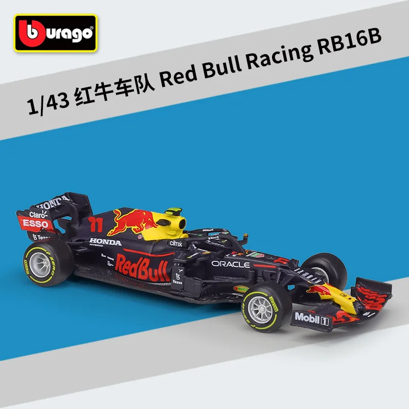 1:43 Racing Tag Heuer Rb14 & 13 & 12 F1 F1 Car Scale Racing Team Alloy Toy Formula 1 Car Diecast Collection B250