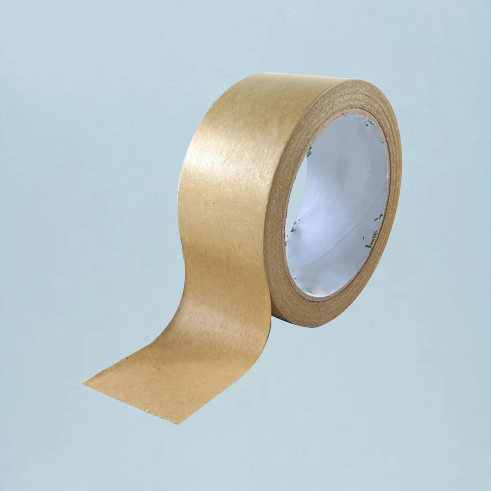 45 MMx25M Duct Tape Karaft for Printing Tearable Kraft Sealing Packaging Pipeline Water-free Taped Frame