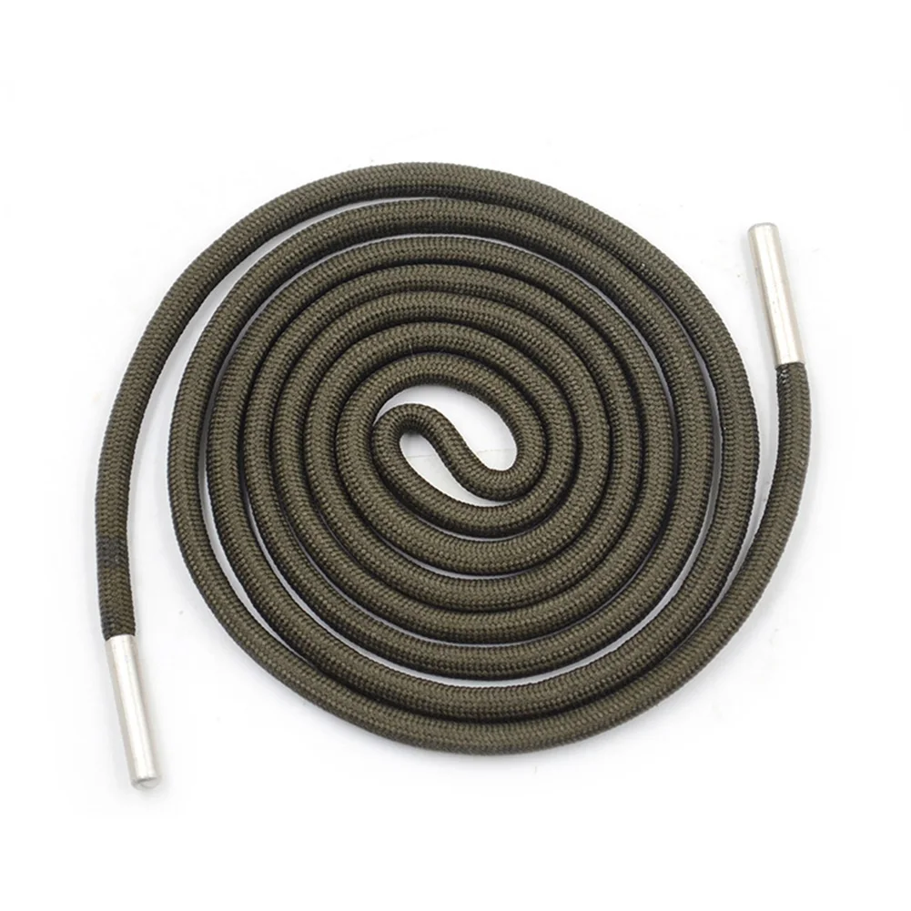 Braided Round Twisted Cord for Fashion and Craft Projects - 140CM, 5MM, Solid Color