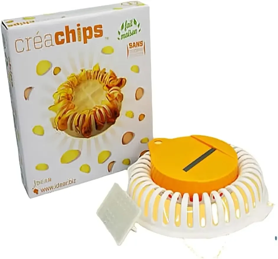 Microwave Chip Maker, Microwave Potato Chip Maker,Potato Maker, DIY Baking Tasty Potato Baker 3-Piece Set