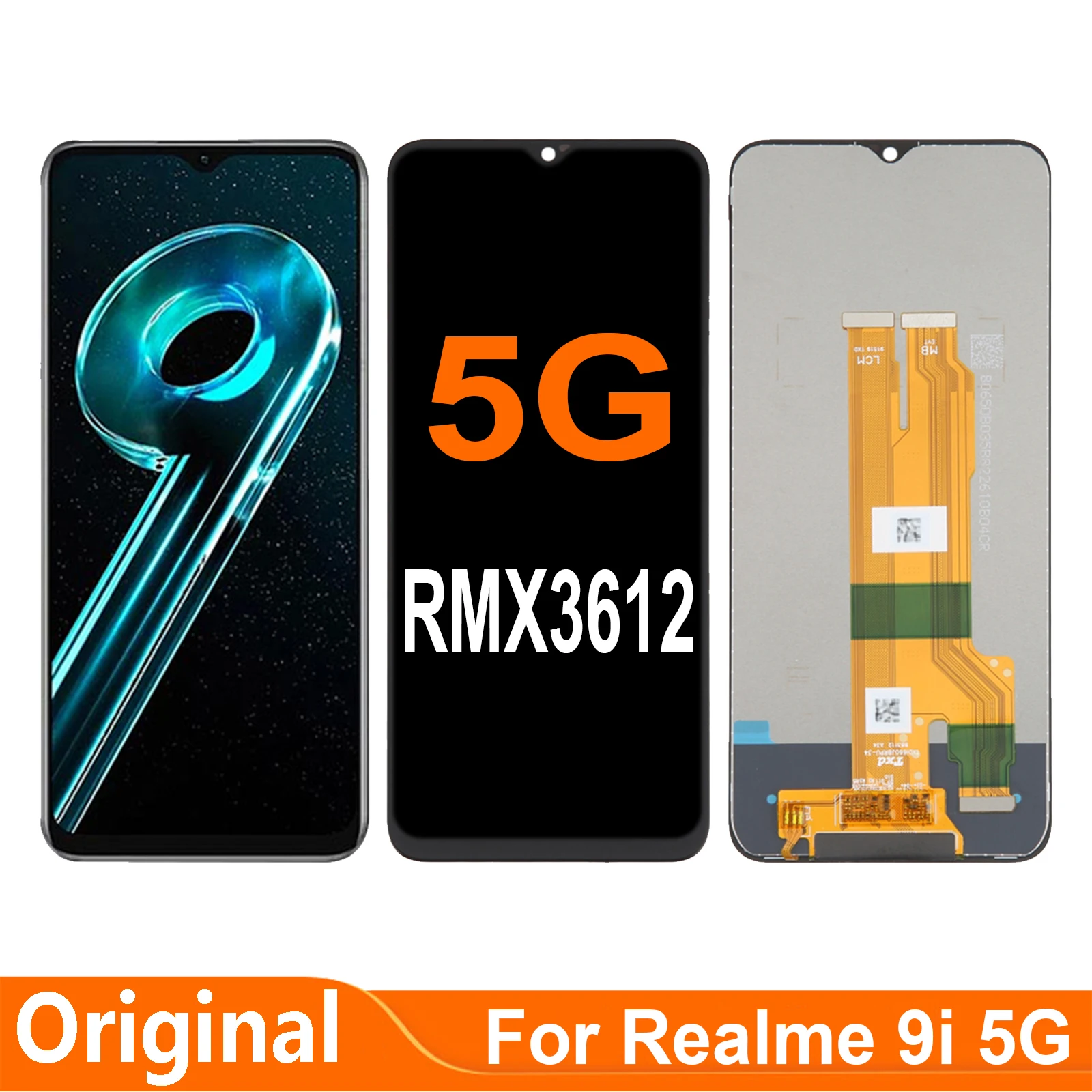 

Оригинал для OPPO Realme 9i 5G RMX3612 LCD дисплей кодирующий преобразователь сенсорного экрана в сборе