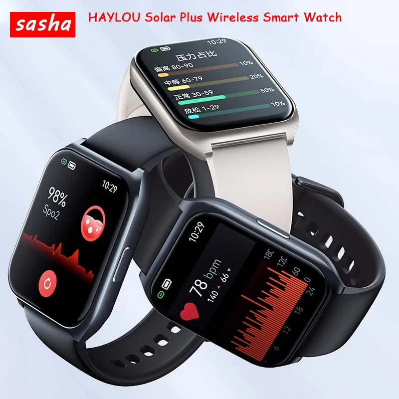 

Смарт-часы HAYLOU 2 Pro S001 Беспроводные с поддержкой Bluetooth и ЖК-экраном