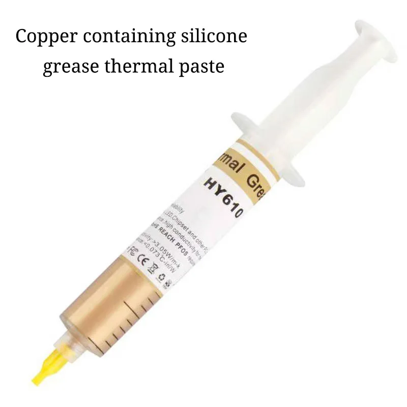 Thermal Paste HY610 Gold 30g/HY883 CPU Thermal Grease Thermal Paste Syringe