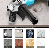Outils de meuleuse d'angle de scie cloche, filetage M14, brasé sous vide sec, projet de diamant, porcelaine, tasse, carrelage, granit, marbre, pierre, 1 pièce foret ceramique carrelage 5