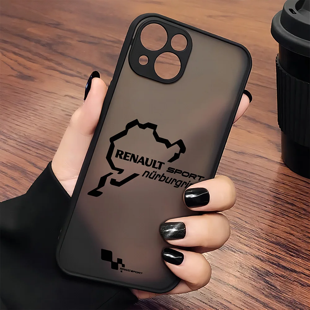 Nurburgring Sport Racing Track Matte Clear Phone Case