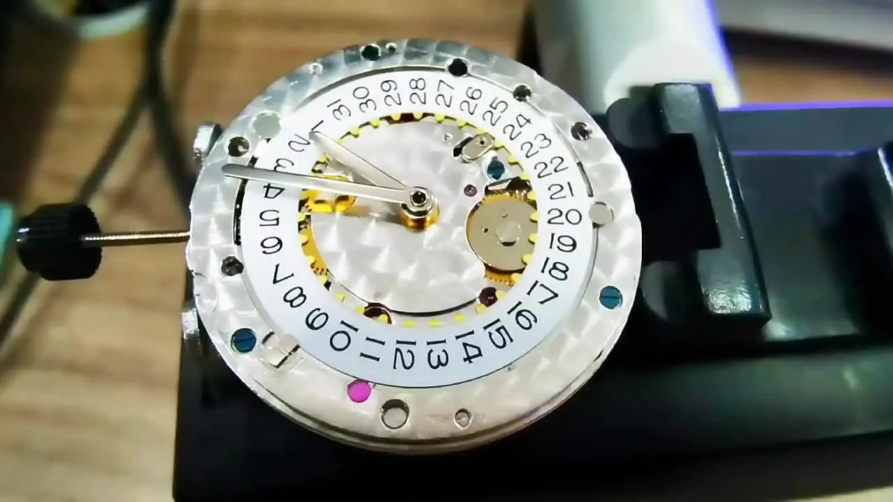 2025 Dandong VSF Super 3135 Автоматический механический механизм Blue Balance Wheel Механизм часов