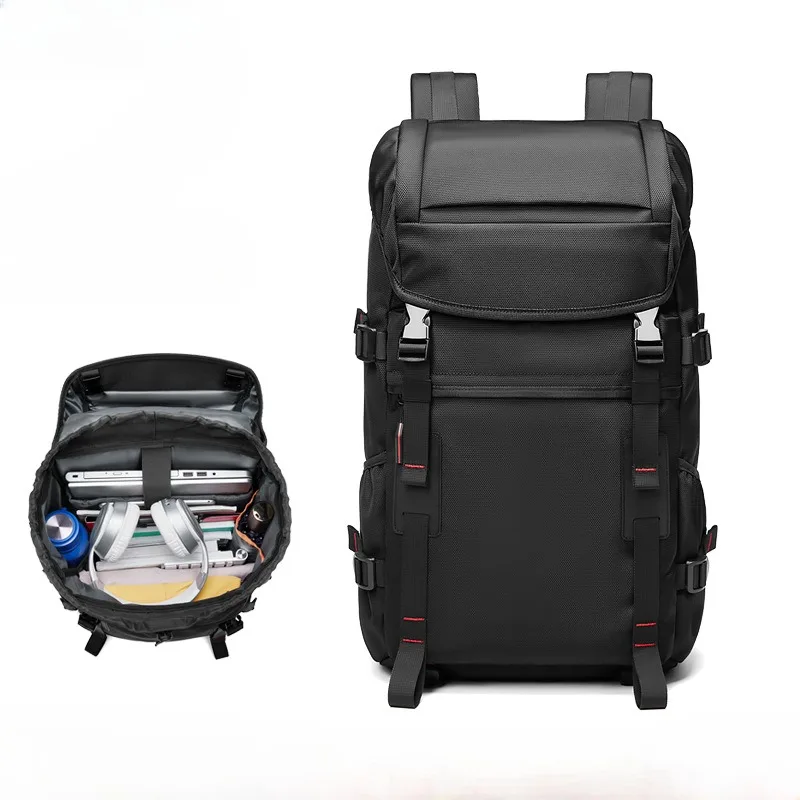 Fashion Popular New Waterproof Zipper Travel Portable Lightweight Large Capacity Men and Women Rechargeable Laptop Backpacks Bag