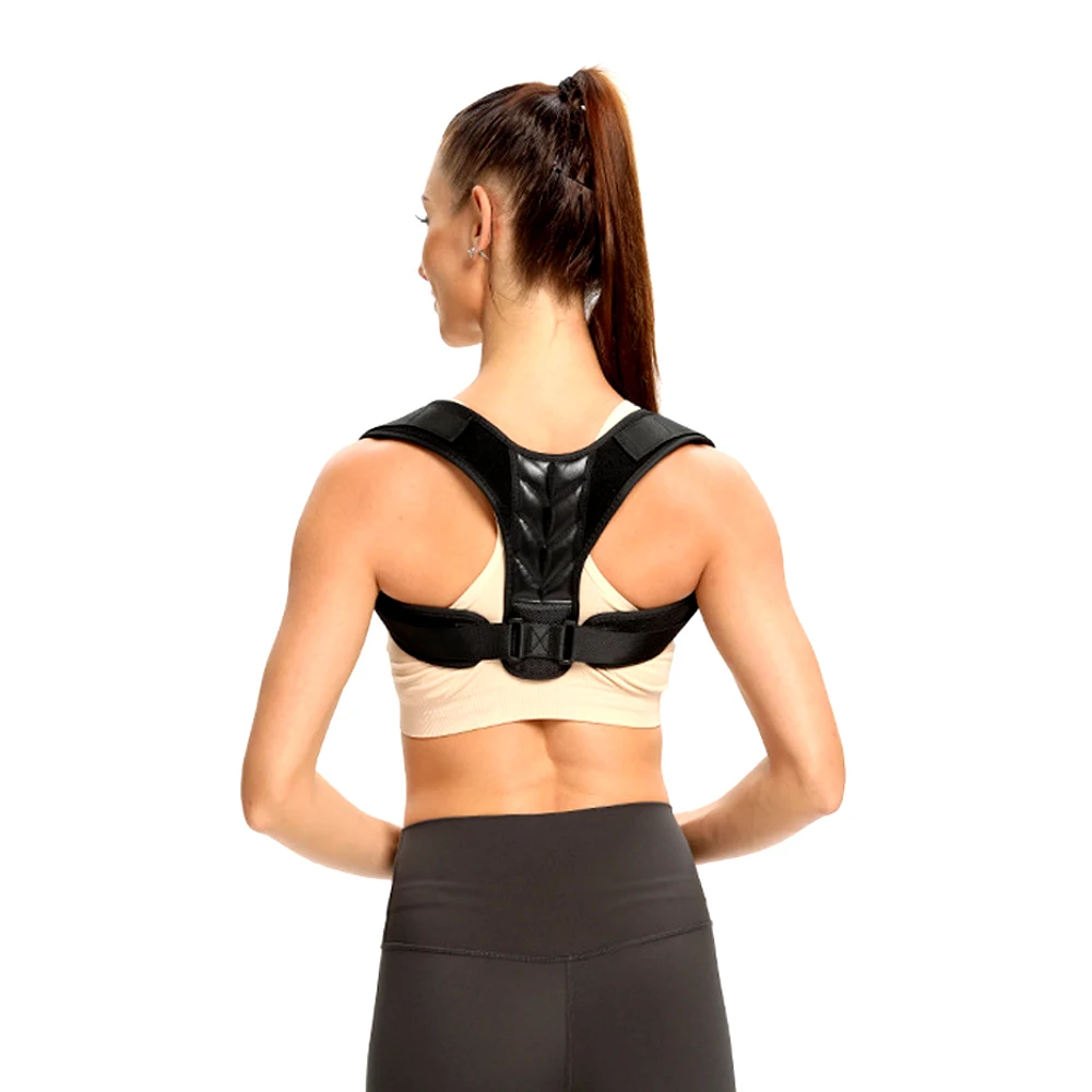 Back Posture Corrector Adjustable Neck Brace Training Equipment Home Office Men Women Posture Shoulder Support Correction Belt