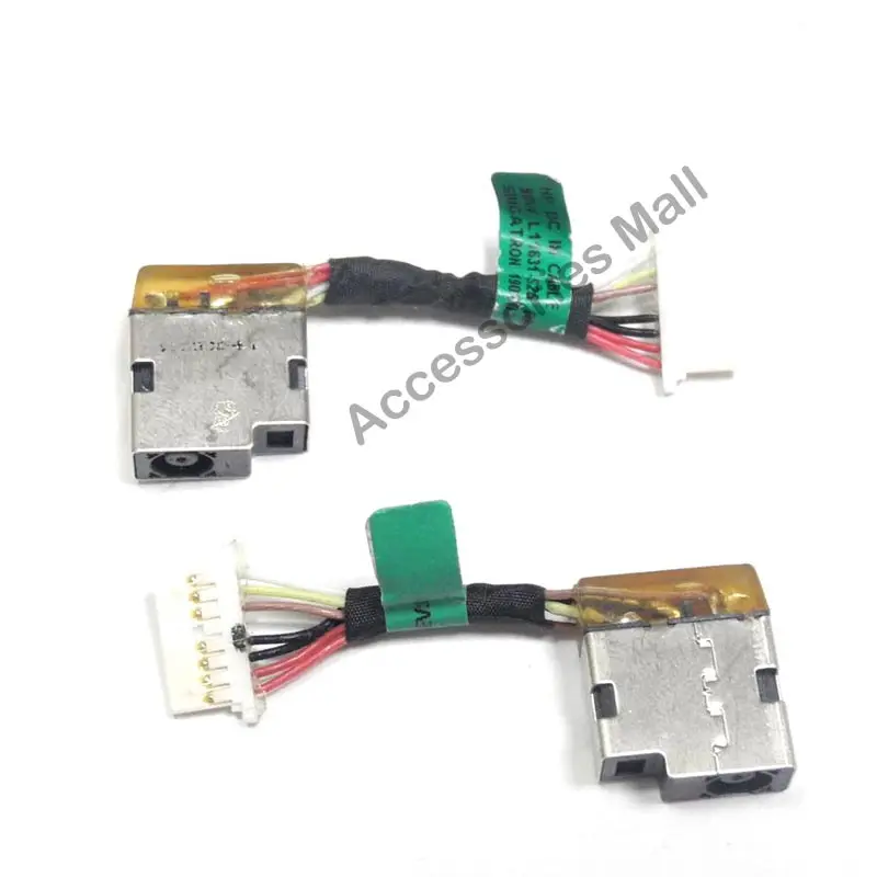 HP 14-DH 14M-DH 14-DH0079TX 14M-DH0003DX 용 케이블이 있는 DC 전원 잭, DC 커넥터 노트북 소켓 DC 잭