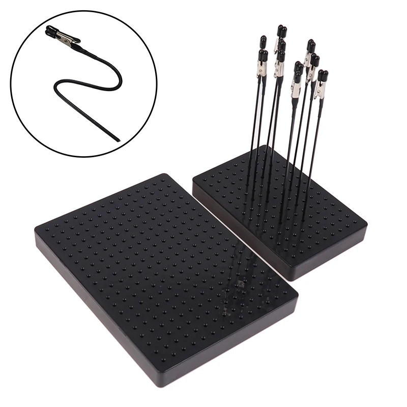 Flexible Modeling Tools For Airbrush Model Crafting Model Painting Stand Base Holder Magnetic Alligator Clips Sticks 1 Set model tools