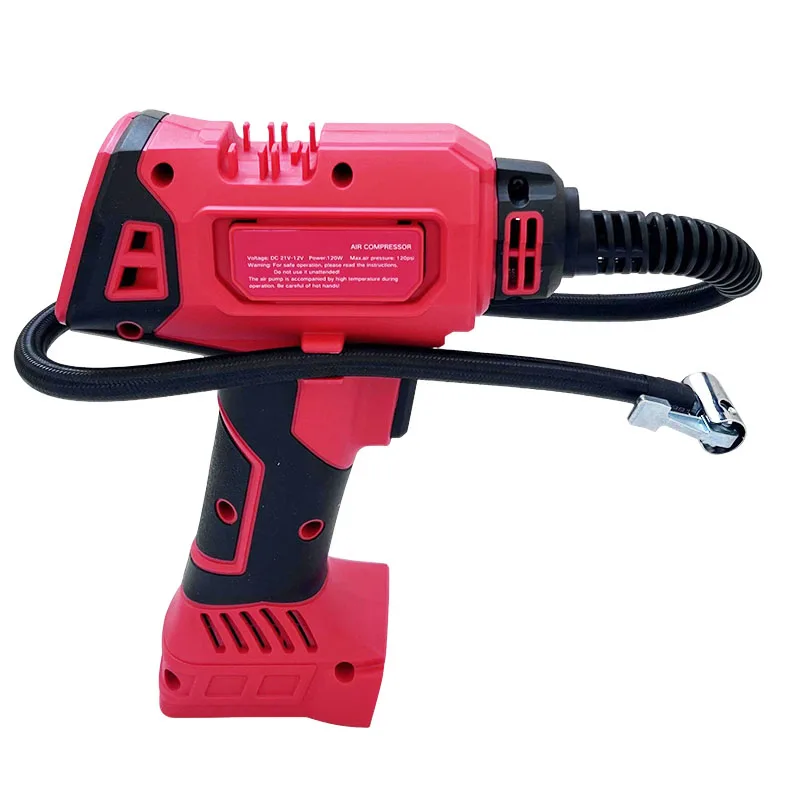 For Milwaukee 18V Battery Cordless Electric Air Pump Car Tire Automatic Inflator