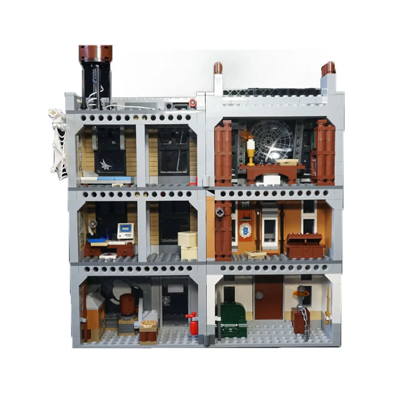 1125PCS Hero Movie Series Sanctuary Sanctuary Showdown Model Compatible with 76108 Building Blocks Children's Birthday Gifts 3