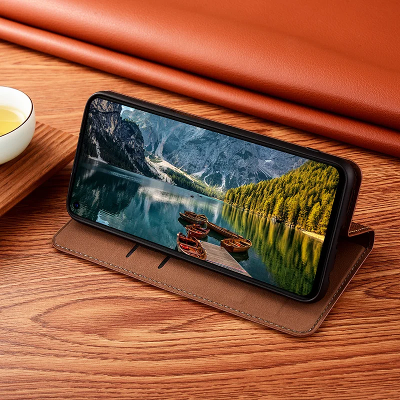 Crocodile Genuine Leather Case for Samsung Galaxy A13 A52S A33 A53 A73 A23 5G Cowhide Magnetic Cover