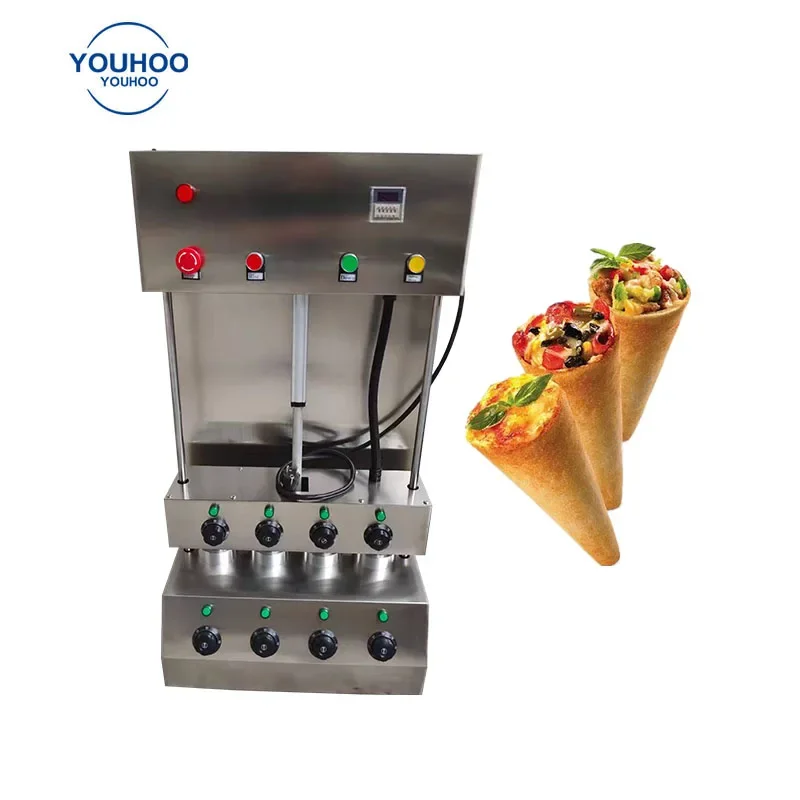 Italy Pizza Cone Machine Kono Cone Pizza Molding Machine With Cheap Price