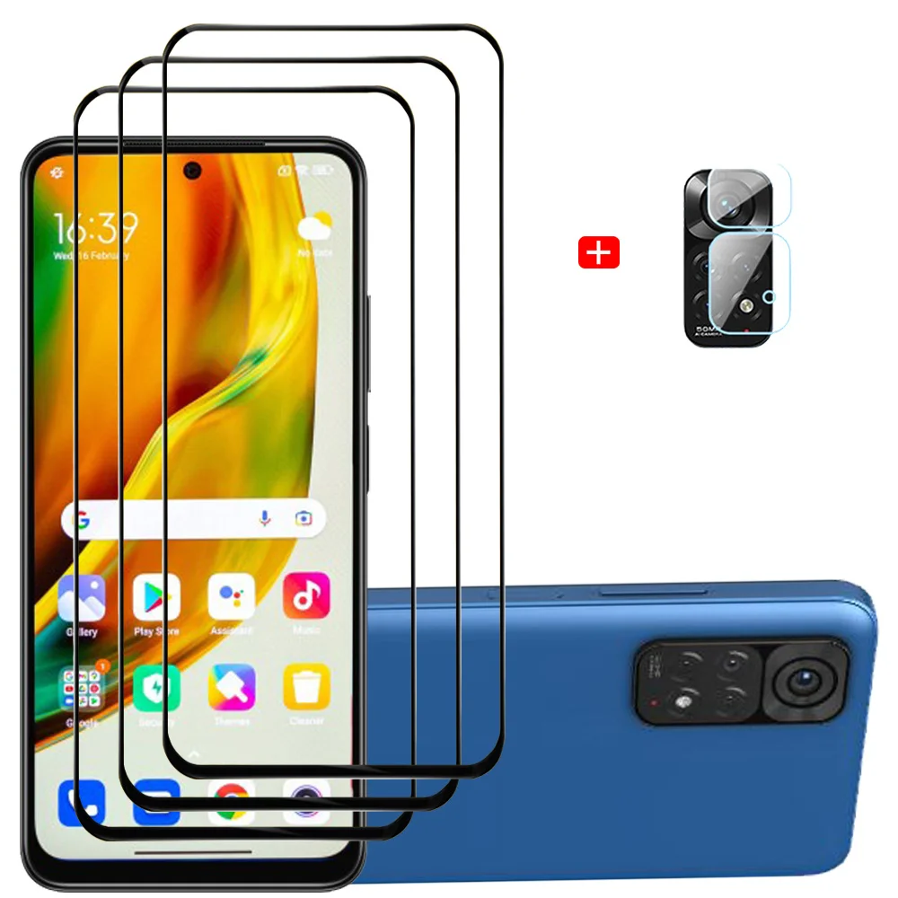 Pelicula Redmi 13C 12C 10C Glass For Xiaomi Redmi Note 13 12 11 10 Pro Plus