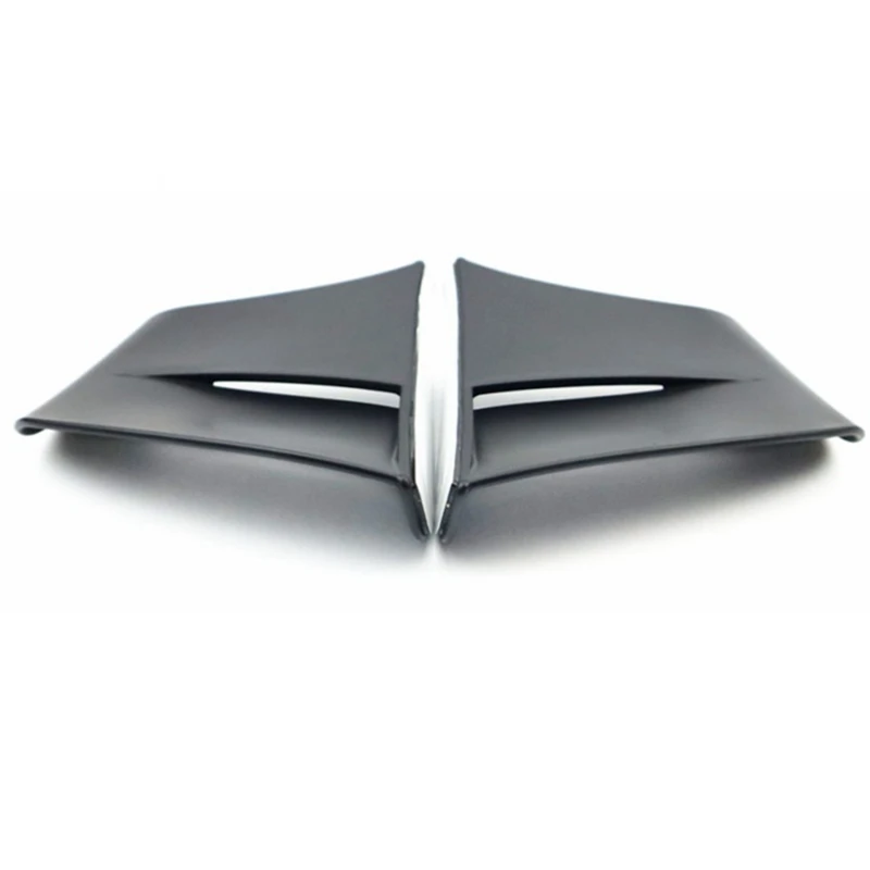 

Motorcycle Stablizer Air Deflector Diversion Fixed Air Wing Accessories Sticker Wind Knife Side Sticker Decor Universal 2PCS