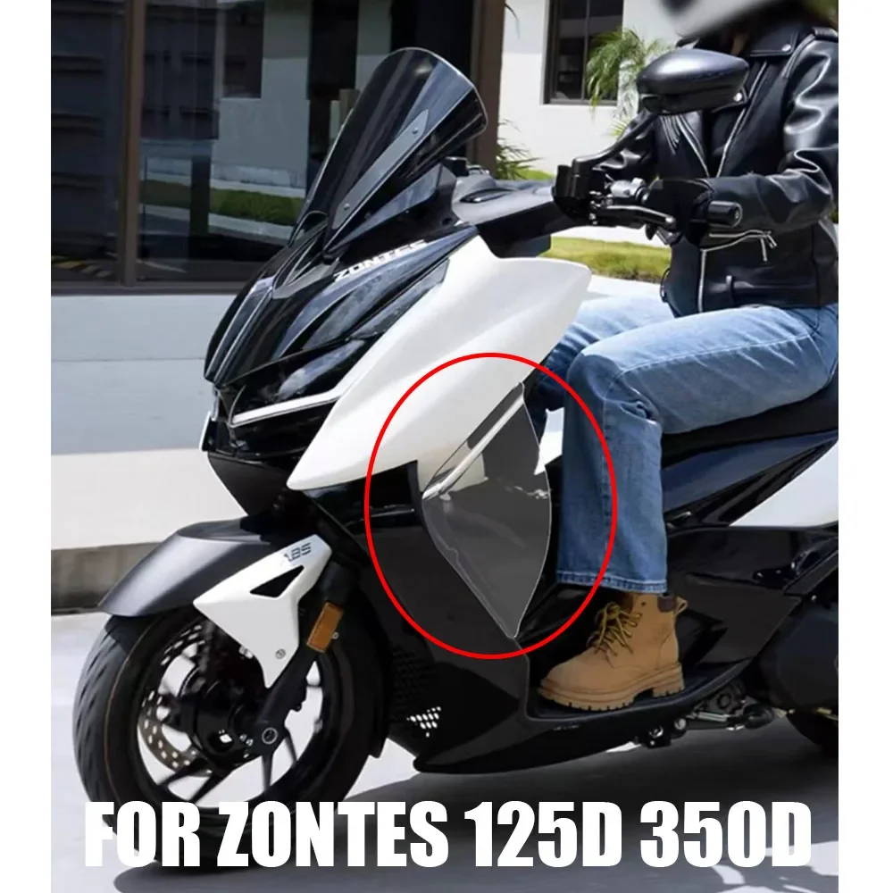 Accessori Moto Parabrezza Laterale Protezioni Per Le Gambe Piastra Laterale Per Zontes 125D 350D