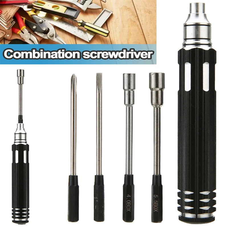 Hex Nut Drivers Screwdriver Tools Set 1.5 2.0 2.5 3.0mm Hex Nut Driver