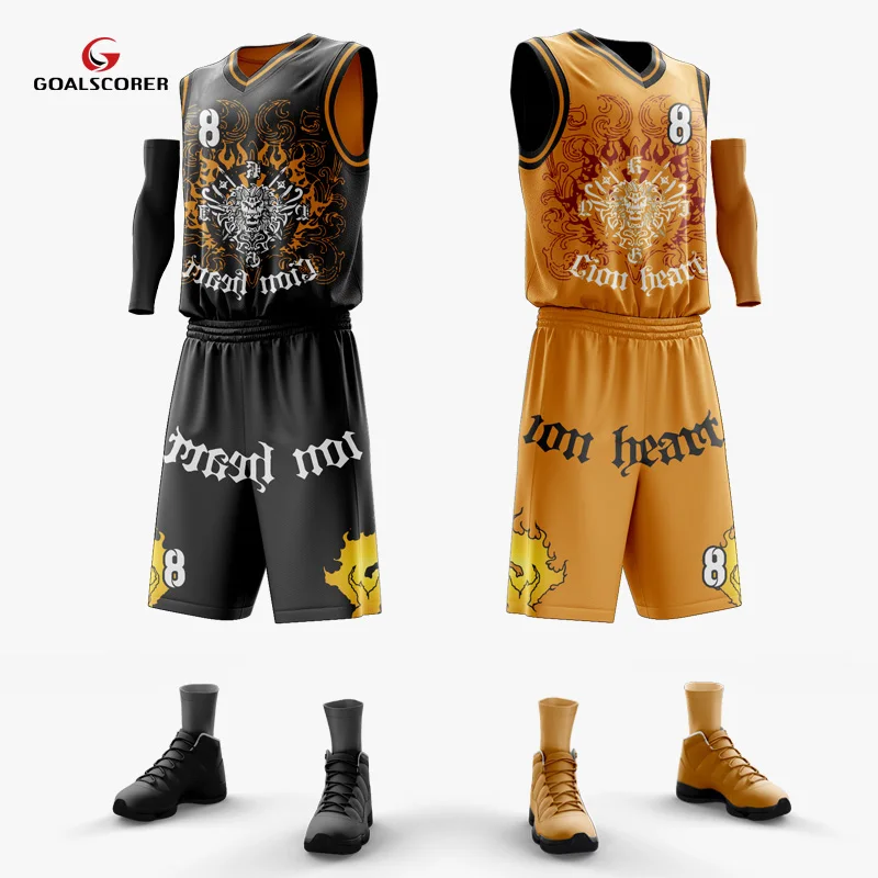 Custom Sublimated Basketball Uniforms - Casual Clothing for Men