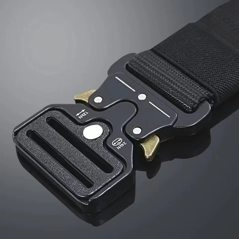 Luxury Men's Belt Army Outdoor Hunting Tactical Multi Function Combat Survival Marine Corps Canvas Nylon Belt tactical belt nylon belt canvas belt nylon canvas belt canvas belts tactical belts mens belt waist belt multi function belt