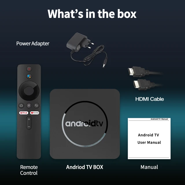 Android13 Smart TV Box AllwinnerH313 Netflix Streaming Bluetooth Media Player 2GB16GB 2.4G&5GWifi 4K HD Multi Language Player 3
