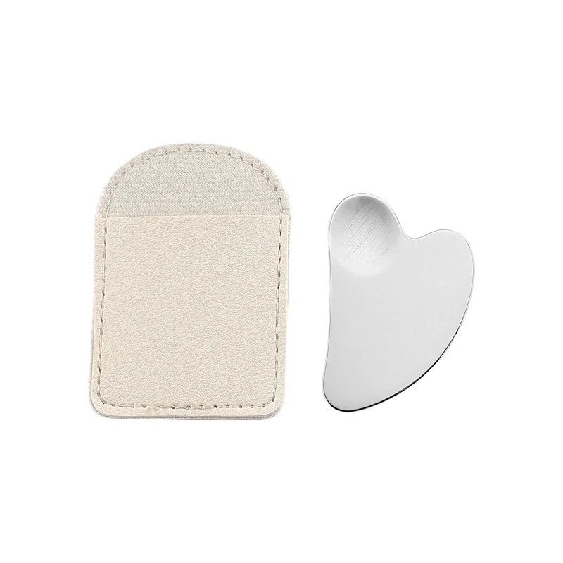 Stainless Steel Facial Massage and Beauty Scraper with Holster