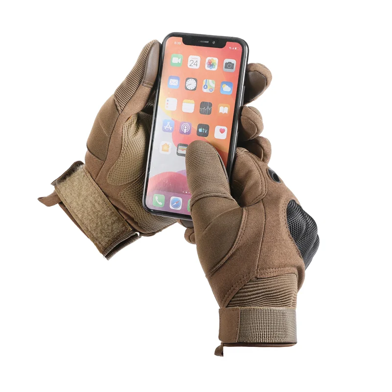 Tactical Gloves Touch Screen Men Women Motocross Riding Hard Knuckle Full Finger Moto Guantes Racing Motorcycle