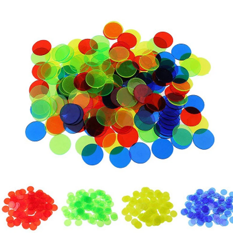 Math Bingo Chips 100pcs For Bingo Game