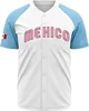 2024 Mexico Baseball jersey 3D Print Mesh Free Custom Name Baseball Shirt Men's Street Oversize Apparel Short Sleeve Sportswear 1