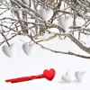 2Pcs Fun Snowball Making Tool Mould Clips Winter Snowball Clips Novelty  Entertainment 5