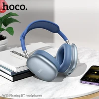 HOCO W55 Over Ear Buetooth Auricolare Musica senza fili Cuffia Microfono Cuffie audio HiFi Suono stereo Auricolari sportivi 40MM AUX TF 4