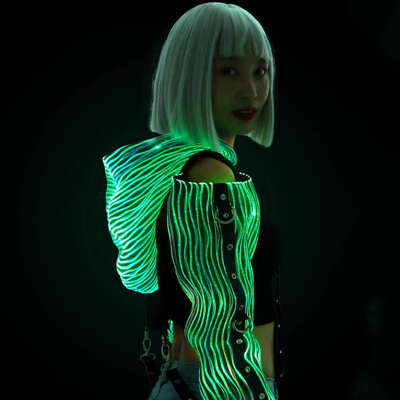 Fibre Optic Hooded Top 5