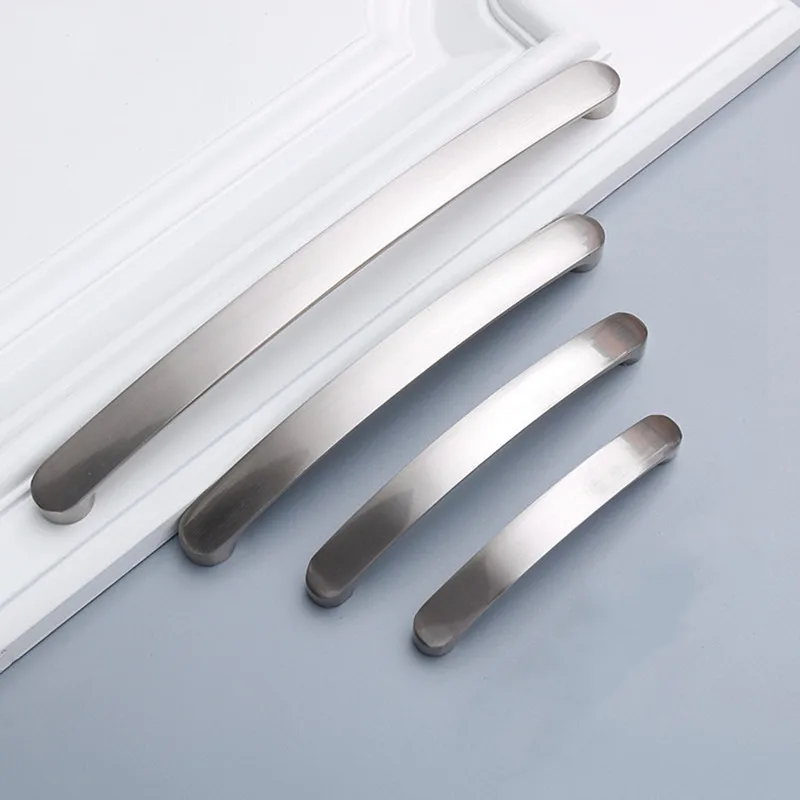 Furniture Handles cabinet handles knobs aluminum alloy door kitchen drawer modern hardware
