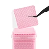 200 pcs/case Eyelash Glue Clean Cotton Piece Lint-Free Nail Gel Polish Remover Wipes Paper Cotton Makeup Removal Manicure Tools 1