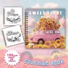1pc, Teenagers Colouring Book 30 Sheets 8.3x 8.3in Suitable for Stress Reduction, Emotional Relaxation, Christmas Halloween 5