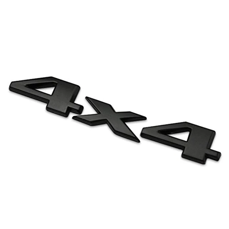 Car Sticker 3D 4x4 Four Wheel Drive Car Sticker Logo Emblem Badge Decals Car Styling Accessories for Frod Bmw Lada Honda Audi Toyota
