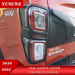 Couvercle de feux arrière pour Isuzu Dmax 2020 2021 2022 d max v cross AT35 Safir, accessoires de feu arrière, pièces de capot pour camion pick up Ycsunz 