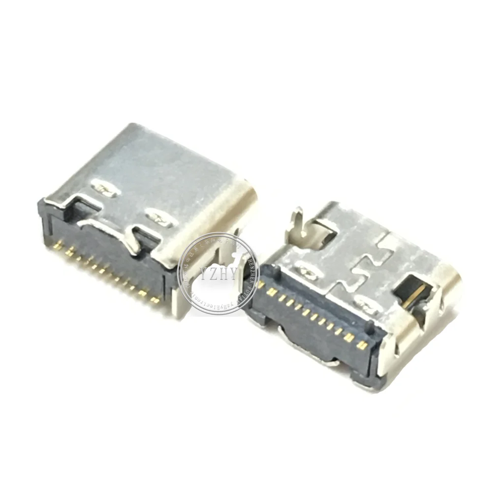 

Оригинальная Новинка, розетка стандарта SMD с разъемом типа C, гнездо 16P HD, 4-контактный двухсторонний интерфейс передачи, 30 шт.