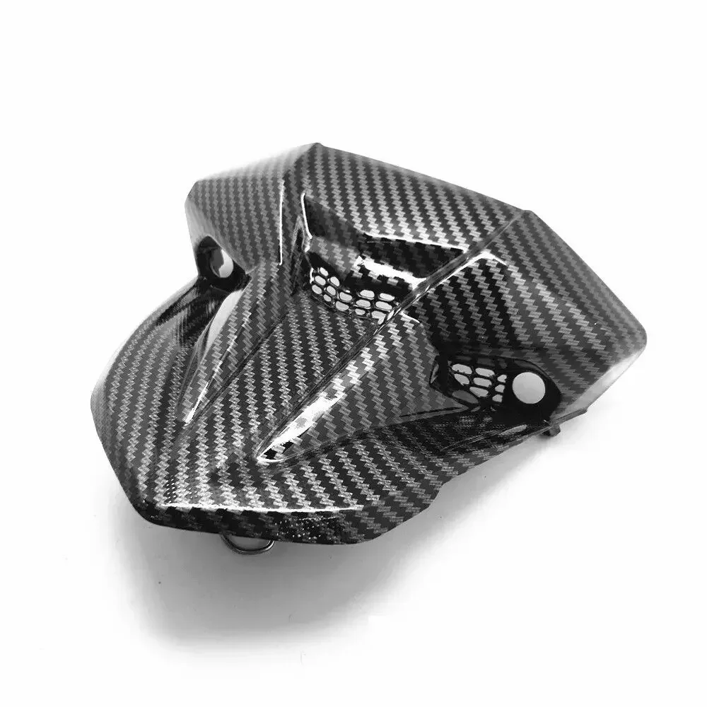 Fit For HONDA CB500F Carbon Fiber Color Front Upper Head light Fairing Cover