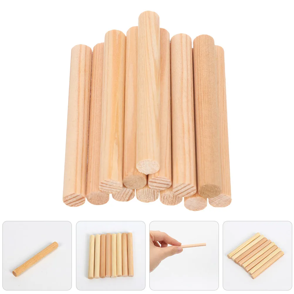 20Pcs 바이올린 사운드 포스트 바이올린 악기 액세서리 용 경량 목재 공명 강화제 악기 용품