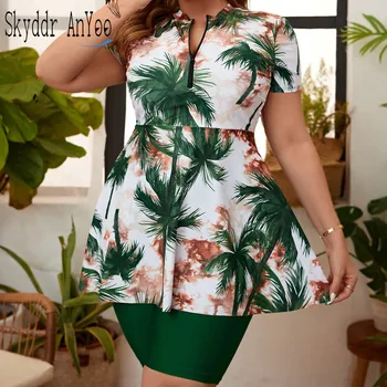 Plus Size Tankini Swimsuits For Women 2025 Two Piece Swim Top Bathing Suit  Athletic Swimwear High Waist Bathing Suits