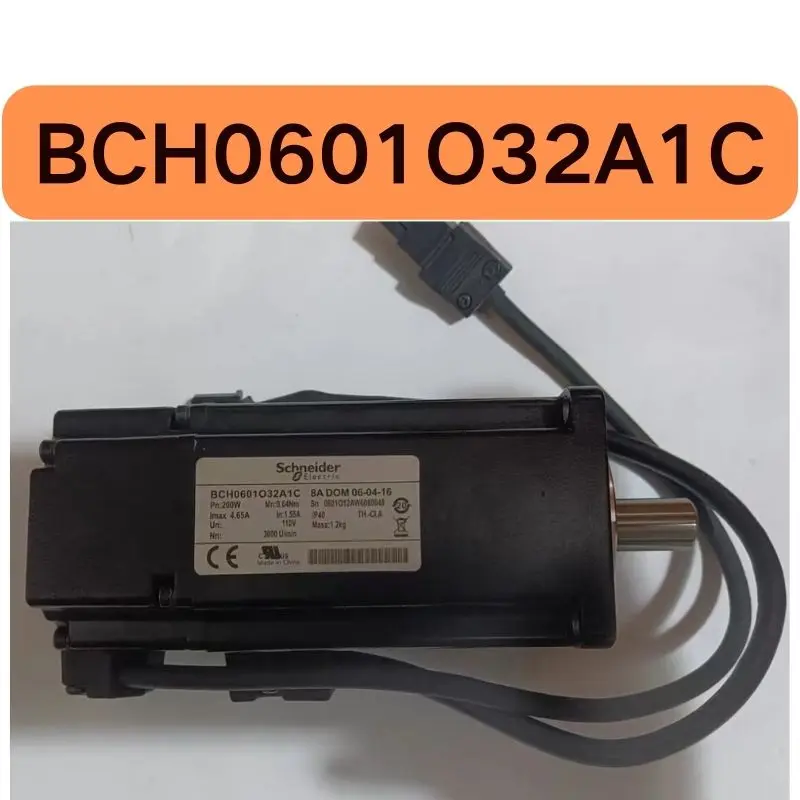 

Second hand servo motor 200w, BCH0601O32A1C tested OK, function intact