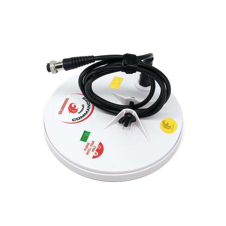 Metal Detector Outdoor Treasure Hunting Gold Detector Single Coil Probe Disc 8 *