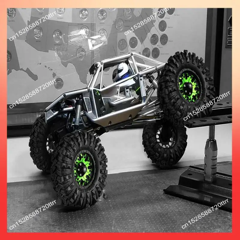 ABNR 1.9인치 머드 터레인 타이어 머드 휠 (액시얼 SCX10 PRO SCX10 UTB18 TRX4 레드캣 Gen8 7VS4-10 1/10 RC 트랙 차량용)